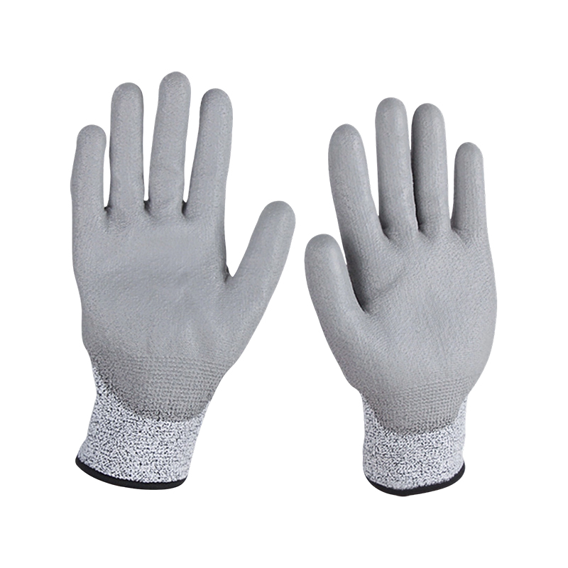 Anti Cutting Dipped PU Gloves