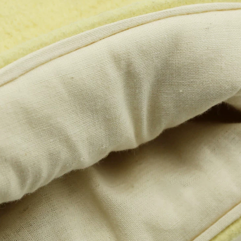 500°C Heat Resistant Aramid 1414 Dense Woven Felt Gloves