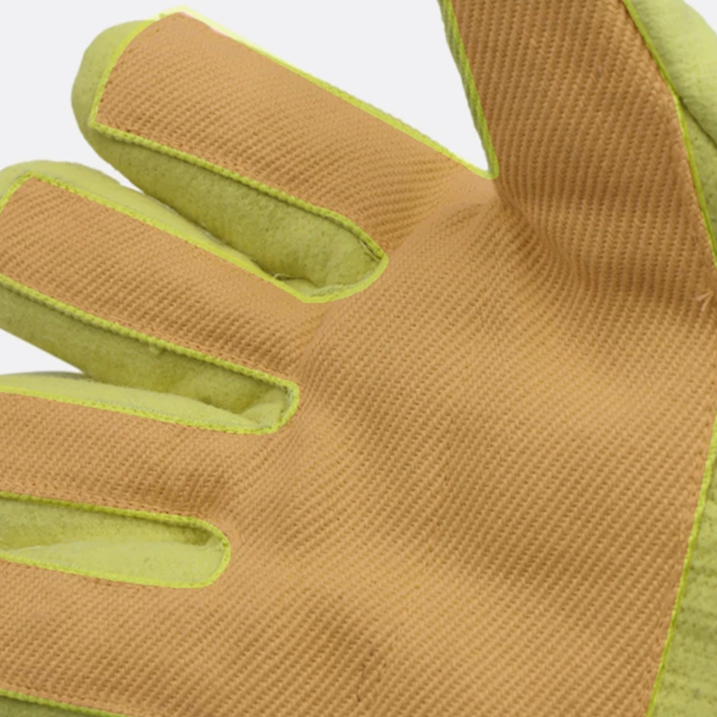 500°C Heat Resistant Aramid 1414 Dense Woven Felt Gloves