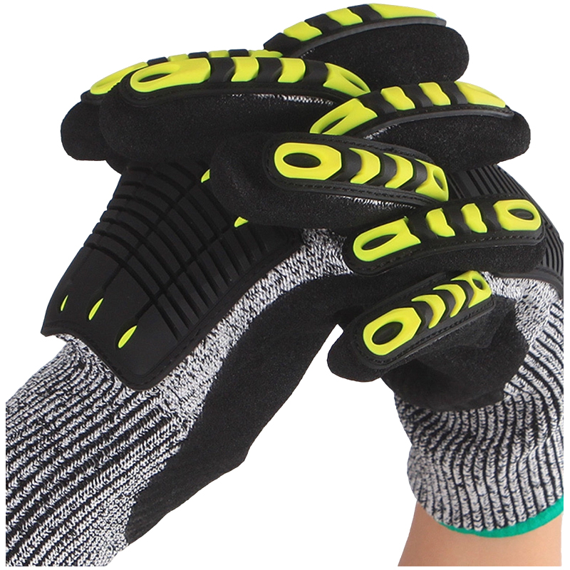 Heavy Duty Anti-Collision Frosted Work Gloves