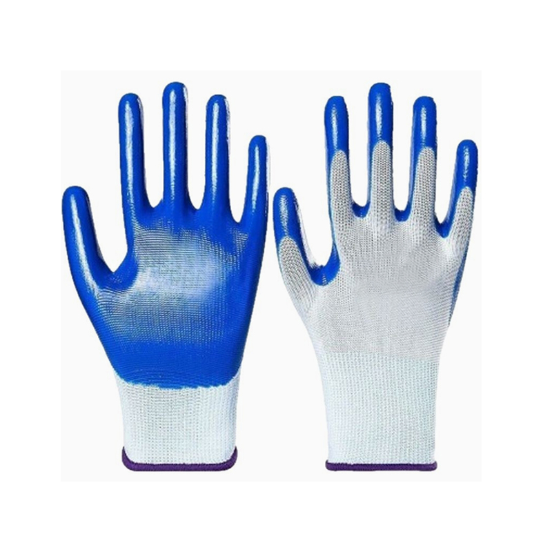 Chemical at Oil Resistant Nitrile Coated Work Gloves