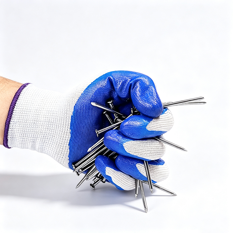Chemical at Oil Resistant Nitrile Coated Work Gloves