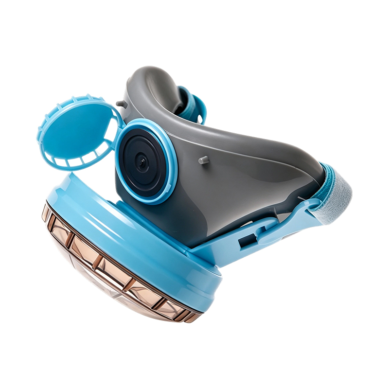 Non-Powered Air-Purifying Food-Grade Silicone Respirator
