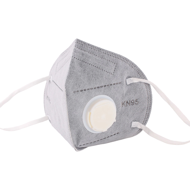 KN95 Activated Carbon Respirator Mask na may Breathing Valve