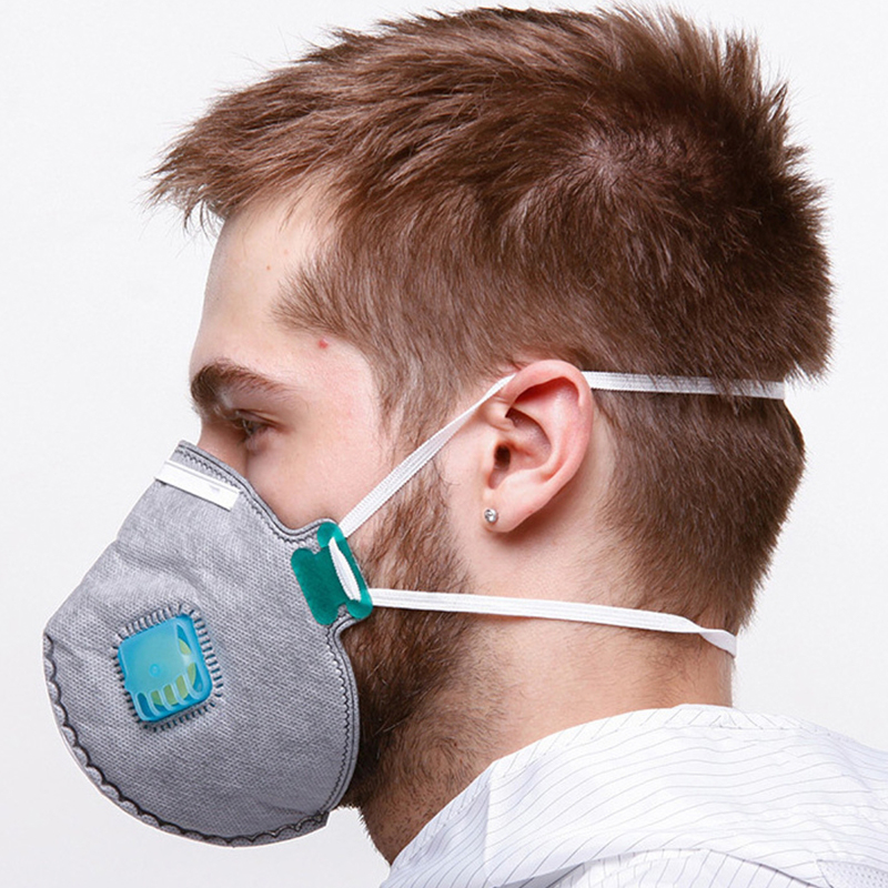 KN95 Activated Carbon Dust Non-woven Fabric Mask