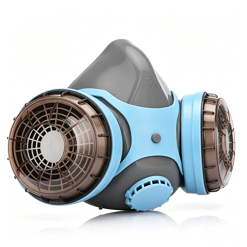 Non-Powered Air-Purifying Food-Grade Silicone Respirator