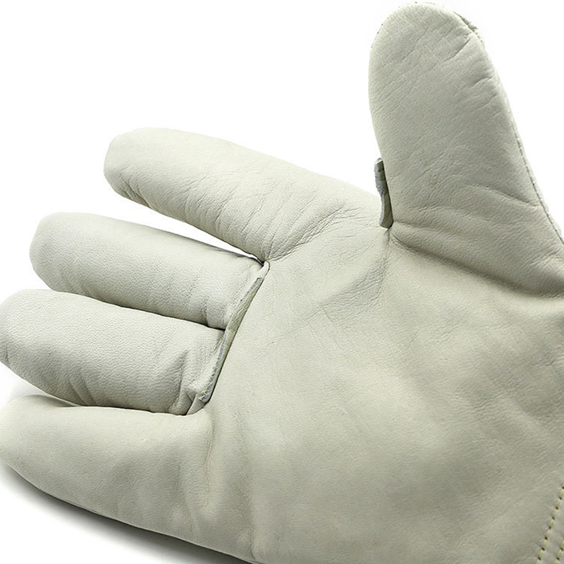 -150 ° C cryo gloves na may balat ng baka