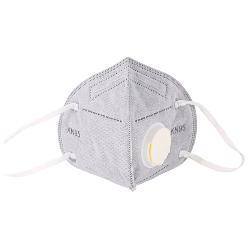 KN95 Activated Carbon Respirator Mask na may Breathing Valve