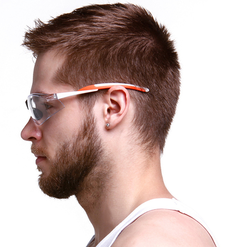 Anti-Fog Sporty Wing-Extending Safety Goggles