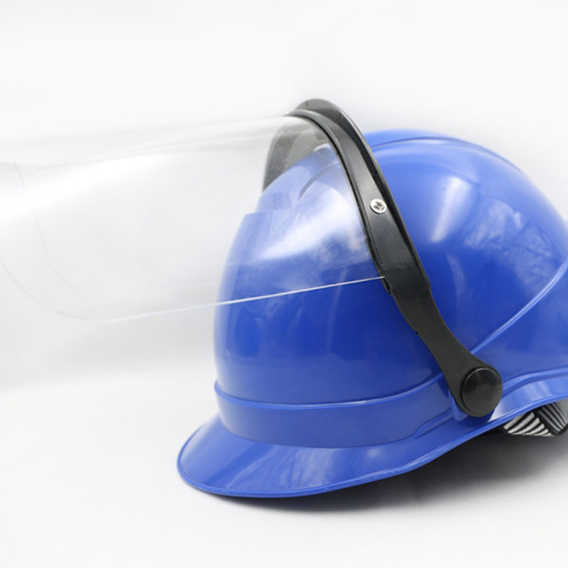 Anti-Arc Electrician Safety Helmet na may Integrated Visor