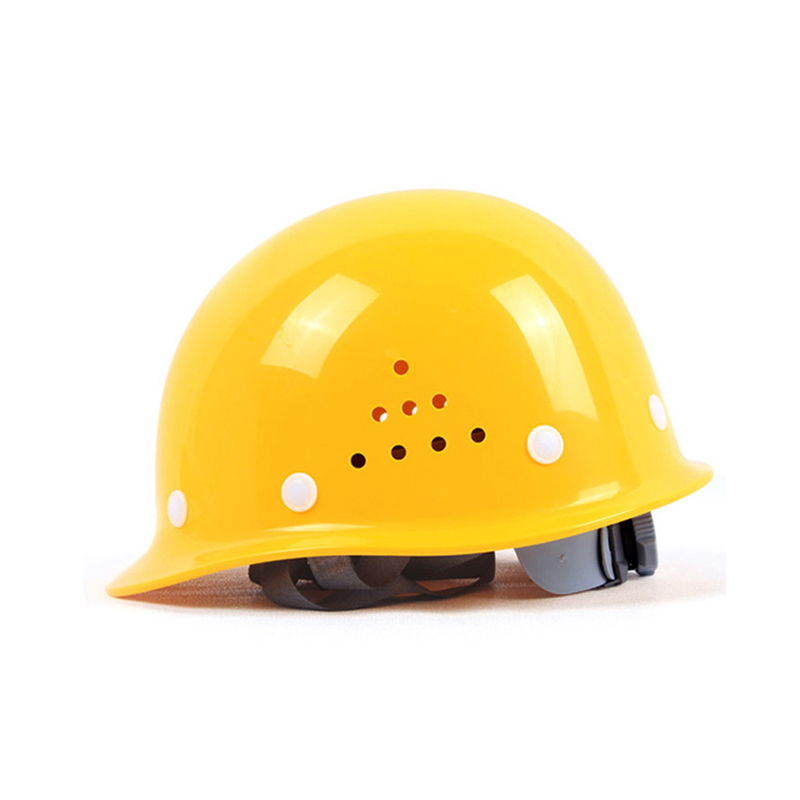 Ergonomic 16-Vent FRP-Style ABS Industrial Safety Helmet