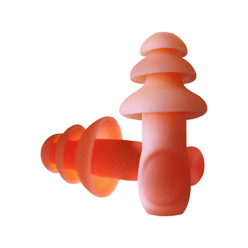 Reusable Corded TPR Christmas Tree Earplugs