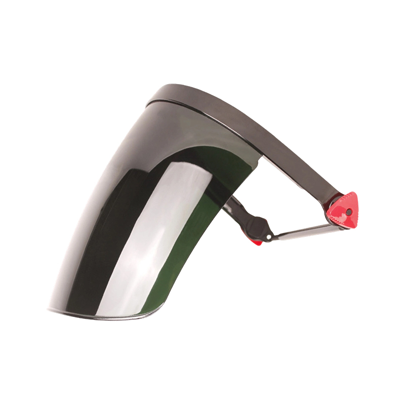 Universal Helmet-Mounted Welding Bracket at Face Screen