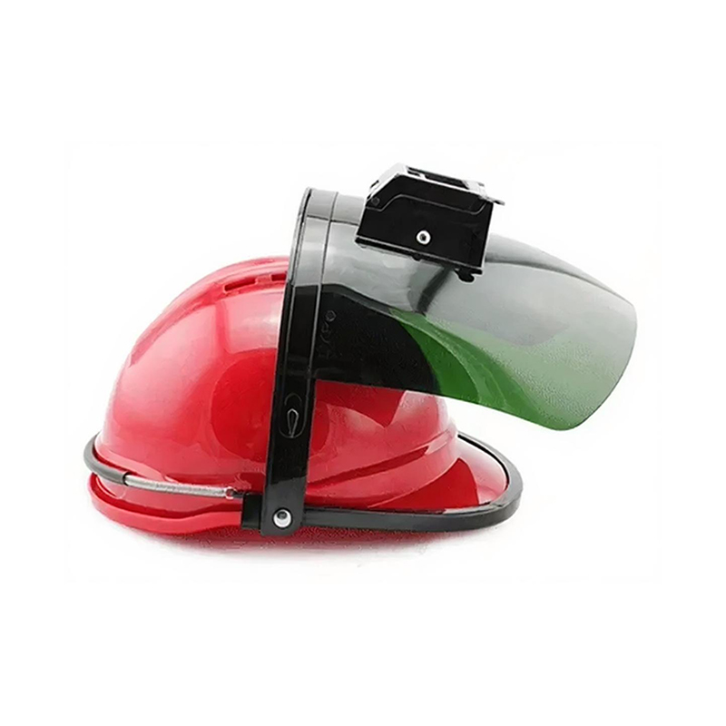 Helmet-Mounted Auto-matting welding mask