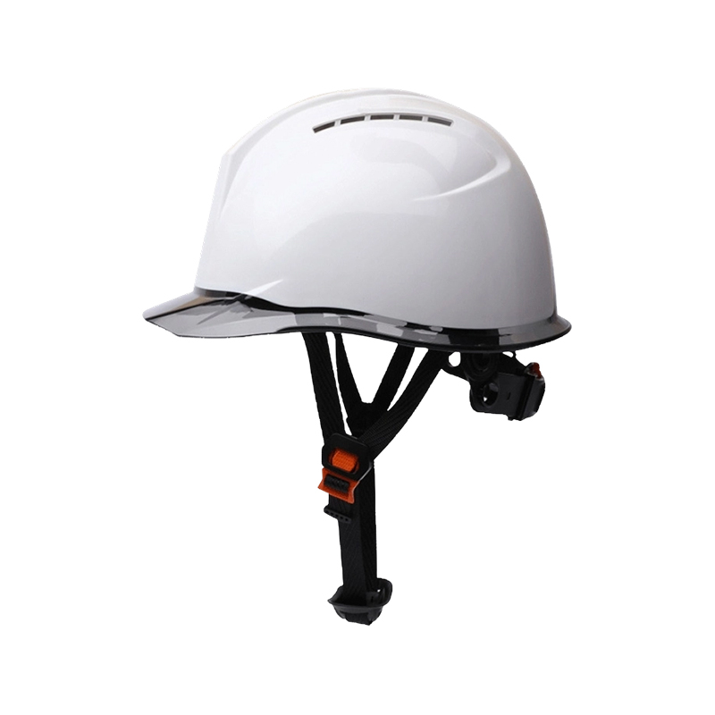 Bicolor Industrial Safety Helmet na may Transparent Brim