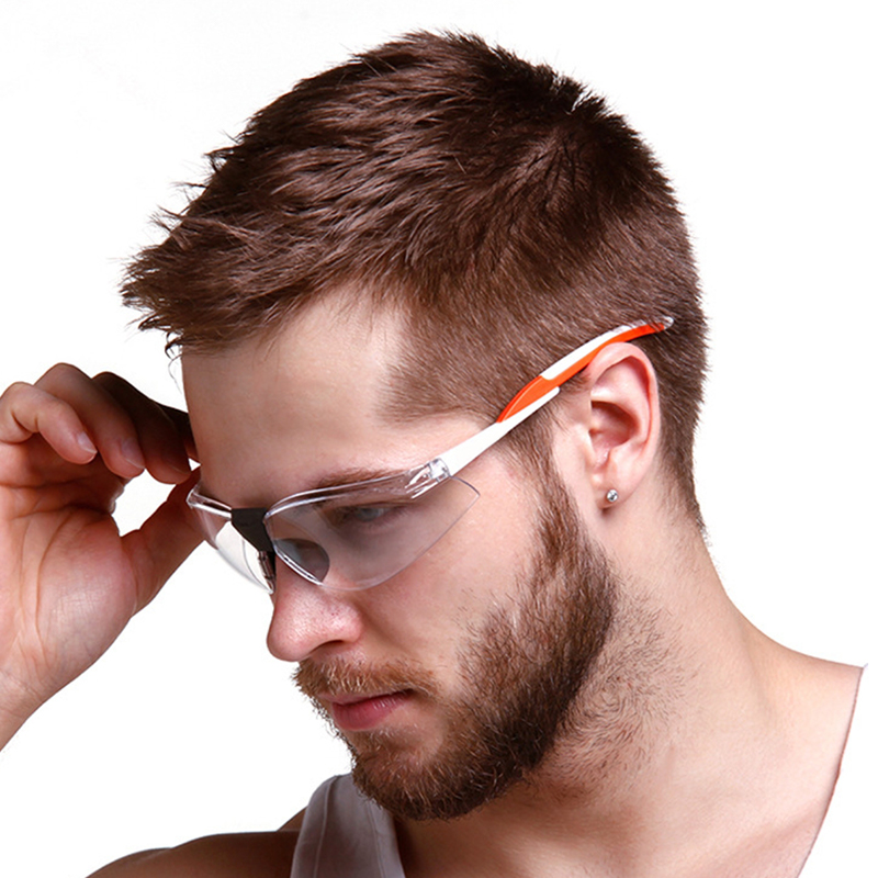 Anti-Fog Sporty Wing-Extending Safety Goggles