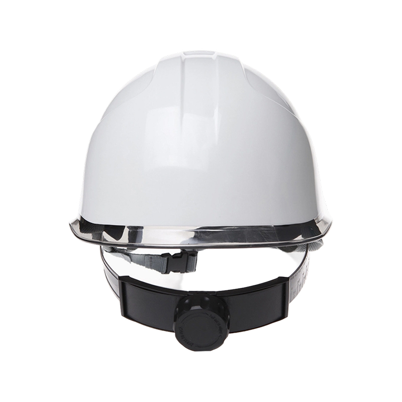 Bicolor Industrial Safety Helmet na may Transparent Brim