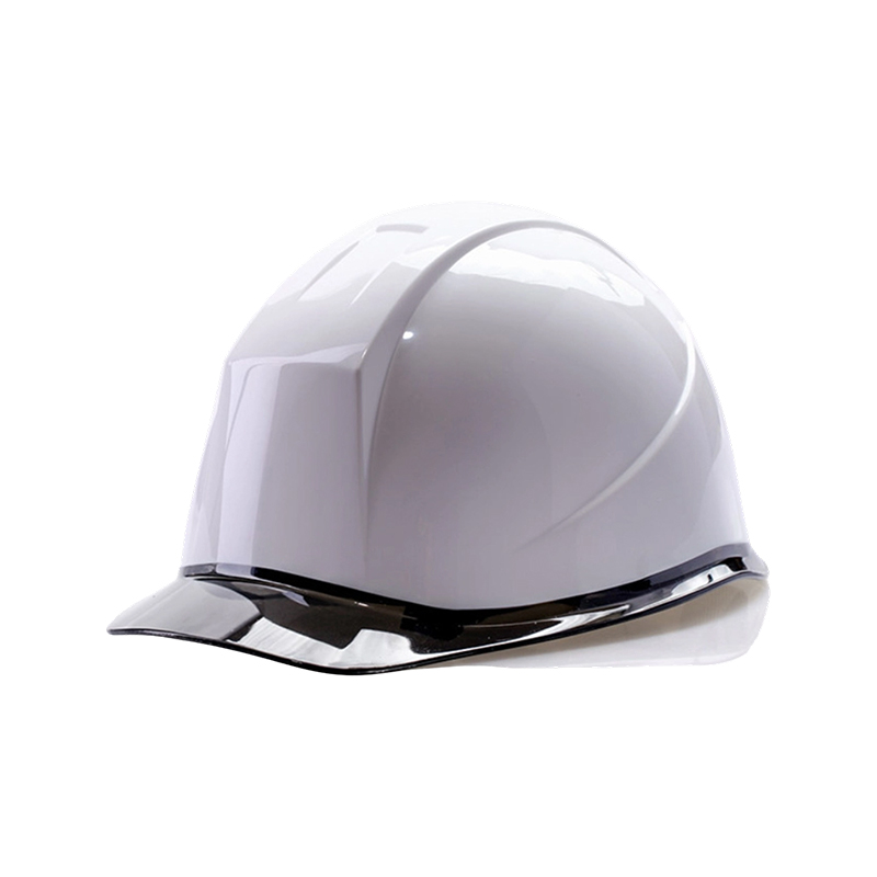 Bicolor Industrial Safety Helmet na may Transparent Brim