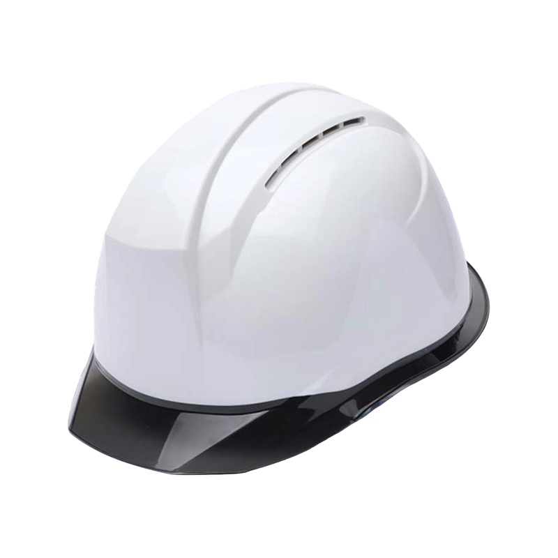 Bicolor Industrial Safety Helmet na may Transparent Brim