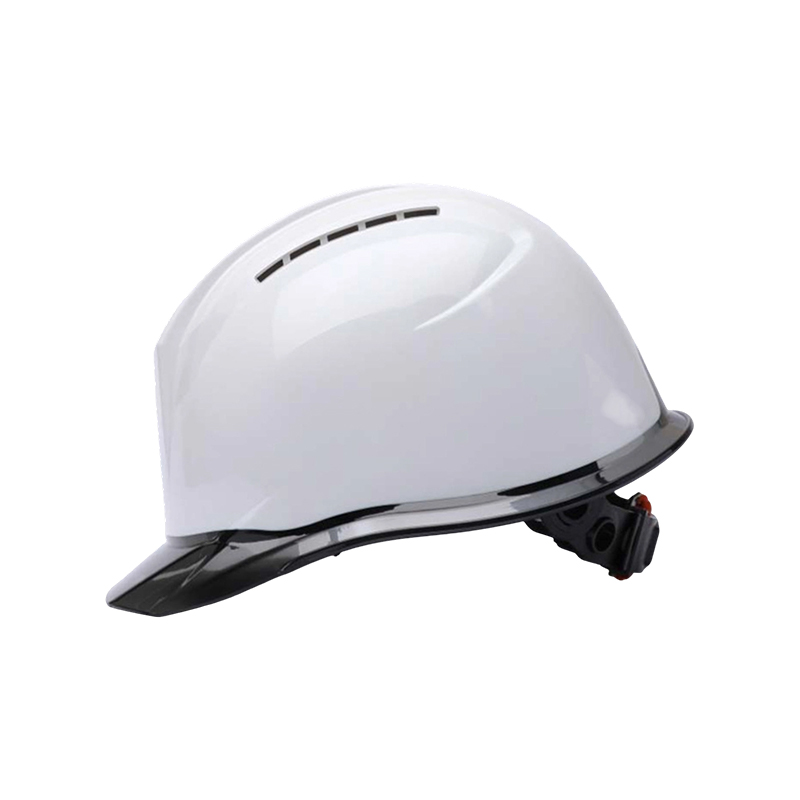Bicolor Industrial Safety Helmet na may Transparent Brim