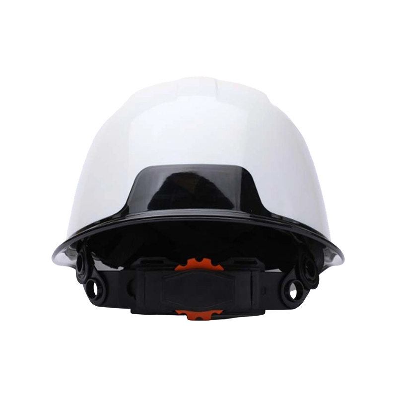 Bicolor Industrial Safety Helmet na may Transparent Brim