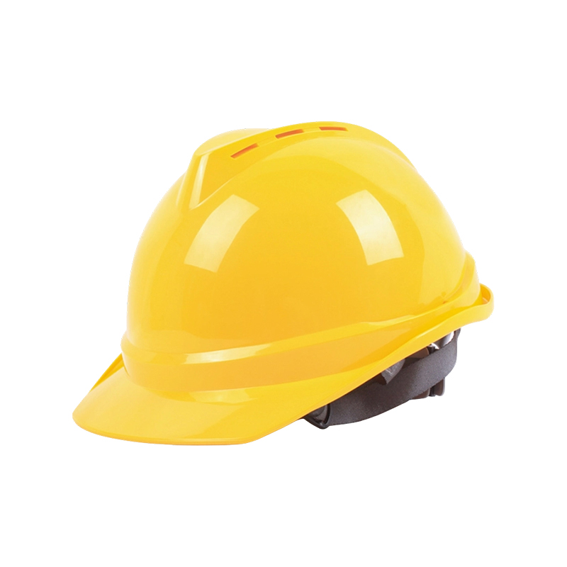V-shaped Vented Industrial Safety Helmet