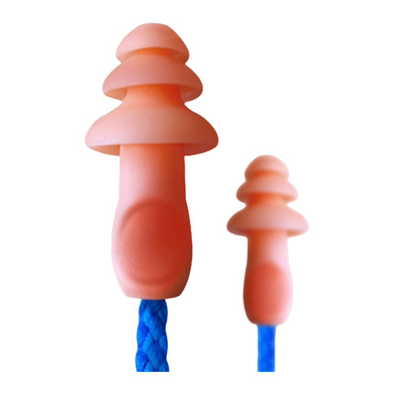 Reusable Corded TPR Christmas Tree Earplugs