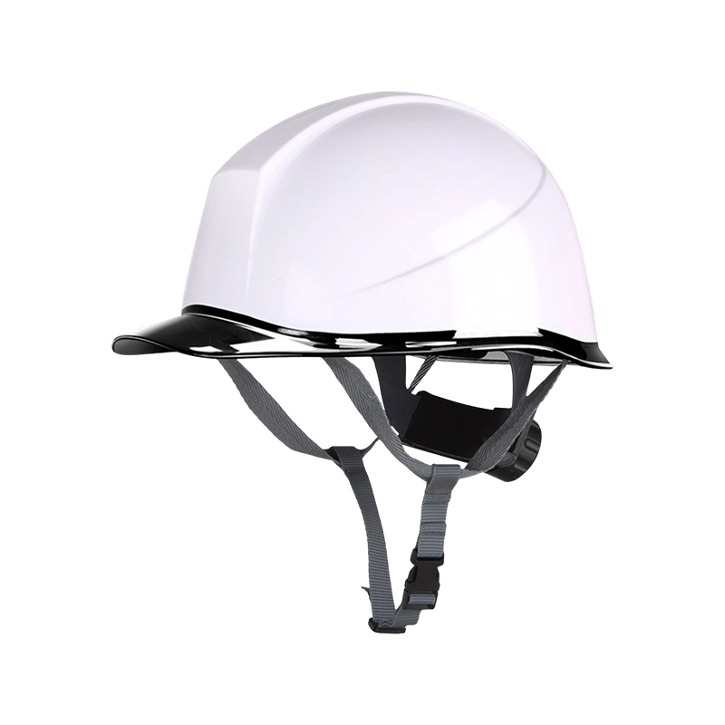 Bicolor Industrial Safety Helmet na may Transparent Brim
