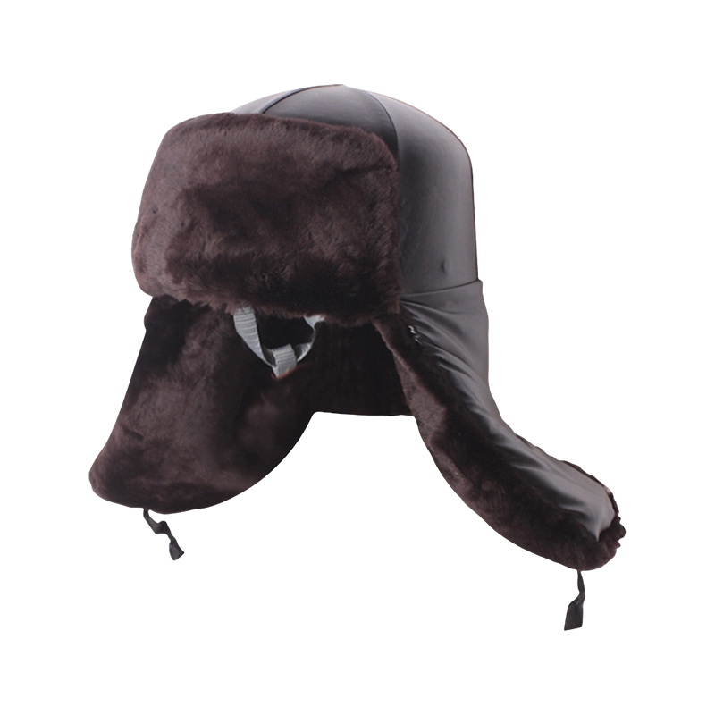 Cold-Proof Safety Helmet na may Real Wool Cashmere Lining