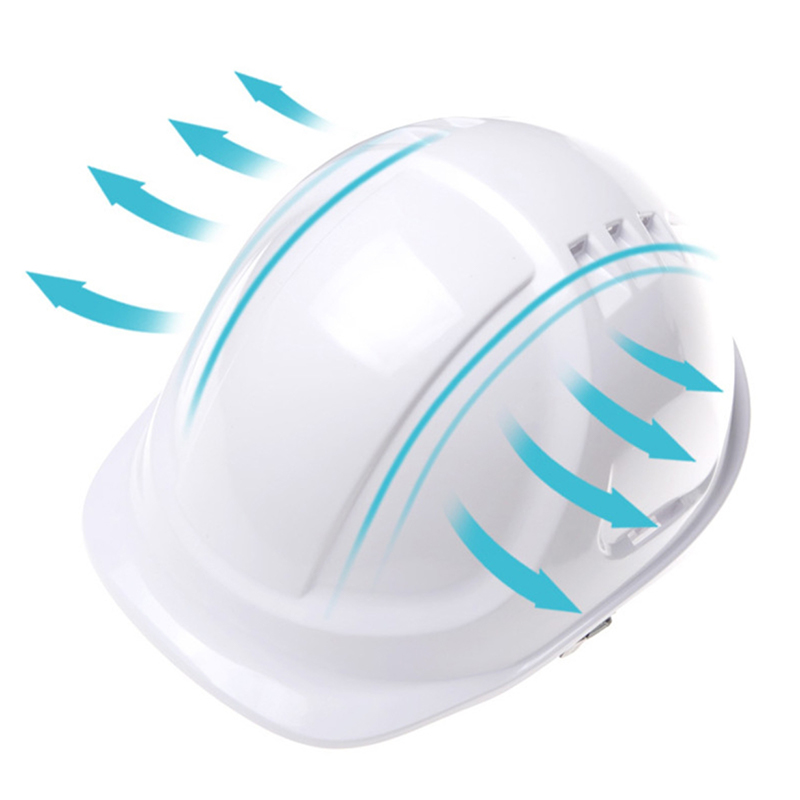 ANSI-Standard Vented Industrial Safety Helmet