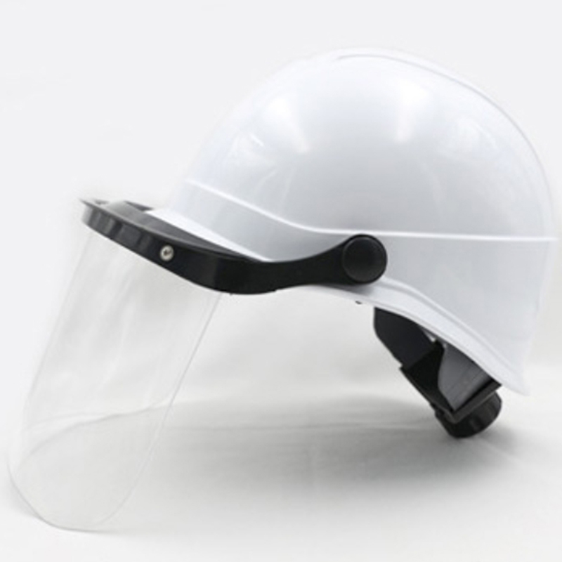 Anti-Arc Electrician Safety Helmet na may Integrated Visor