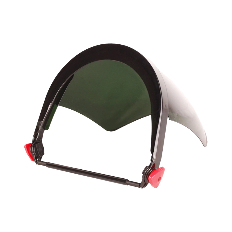 Universal Helmet-Mounted Welding Bracket at Face Screen