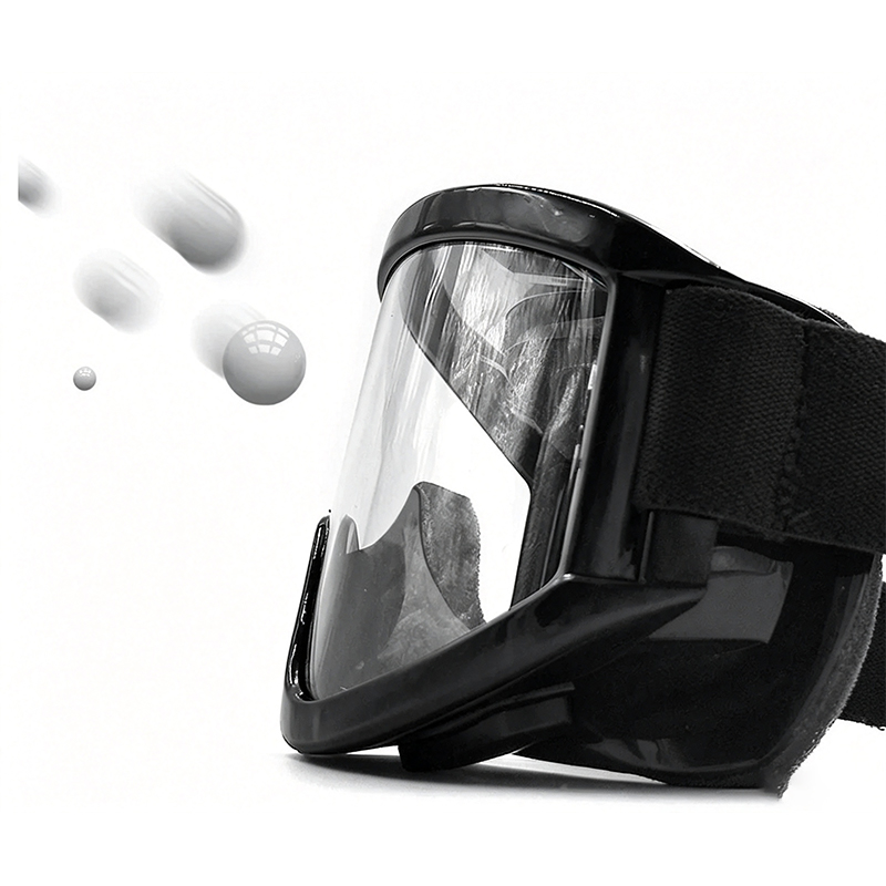 Flexible Anti-Glare Industrial Safety Goggles