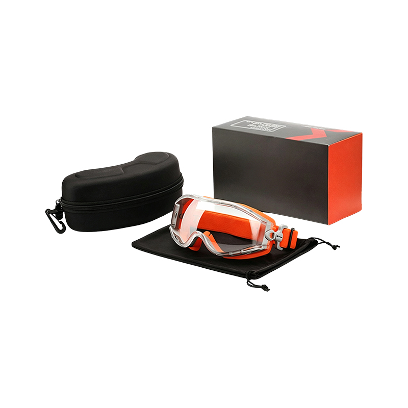 Anti-Fog Safety Glasses na may Adjustable Nylon Headband