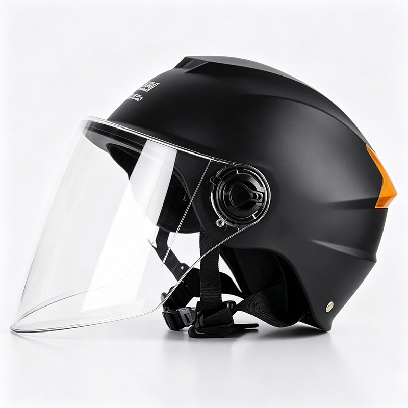 Utility Riding Helmet na may Integrated Eye Protection