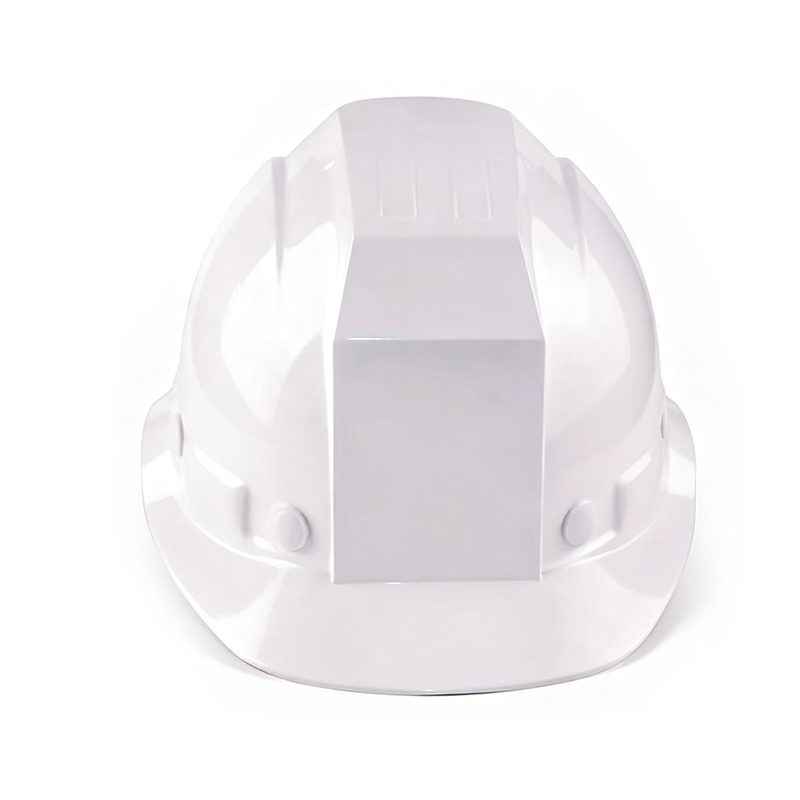 Heat-Resistant Non-Vented FRP Safety Helmet