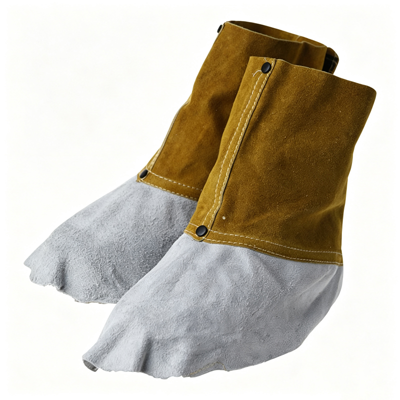 Cow Split Leather Welding Foot Cover