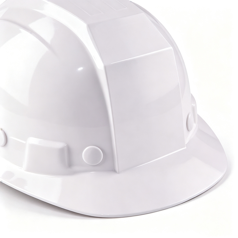 Heat-Resistant Non-Vented FRP Safety Helmet