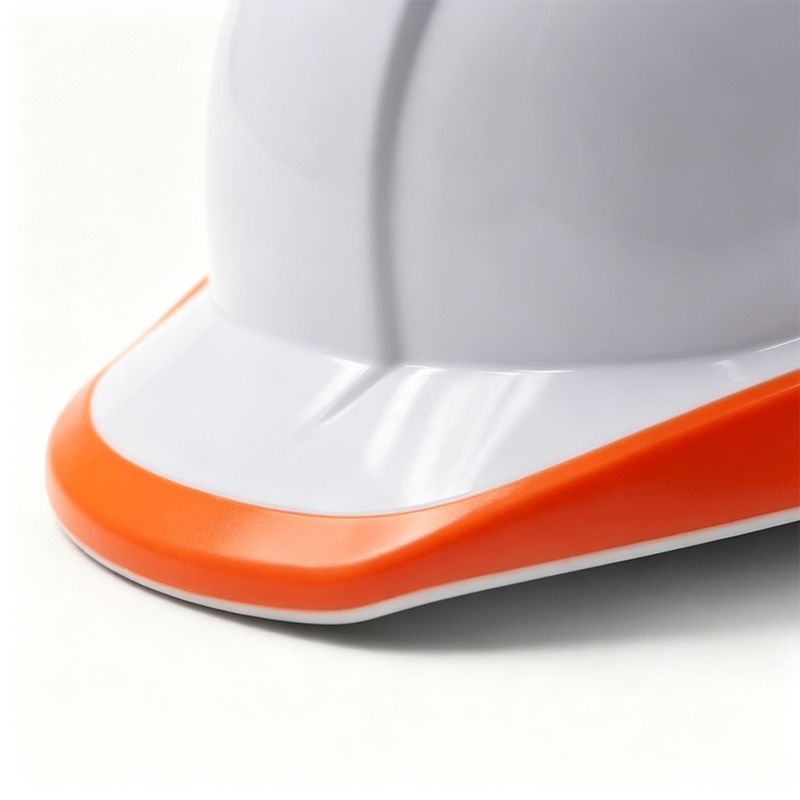 High-Visibility Fluorescent Industrial Safety Helmet
