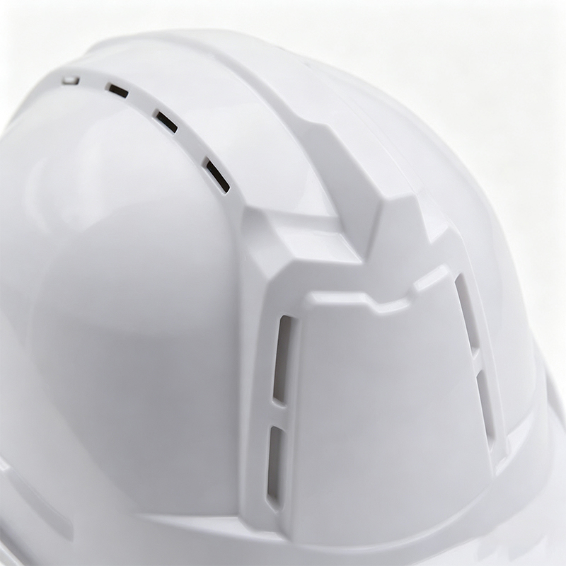 Multi-Vented High-Breathability ABS Industrial Safety Helmet