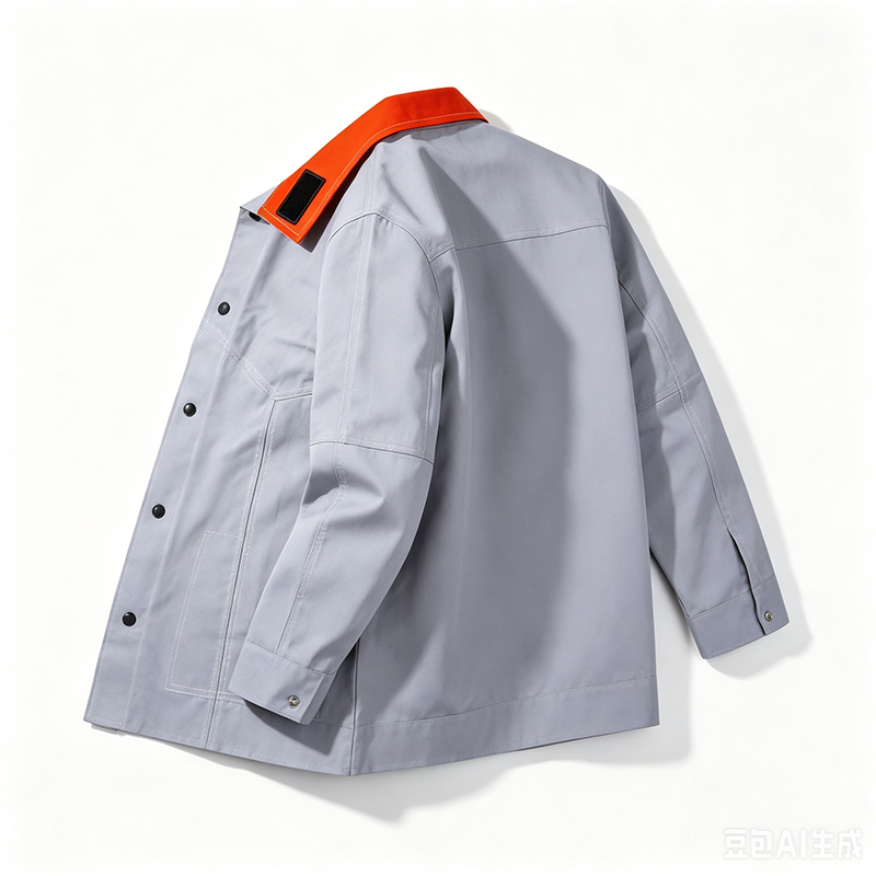 Orihinal na kulay katad na welding suit sa itaas na katawan