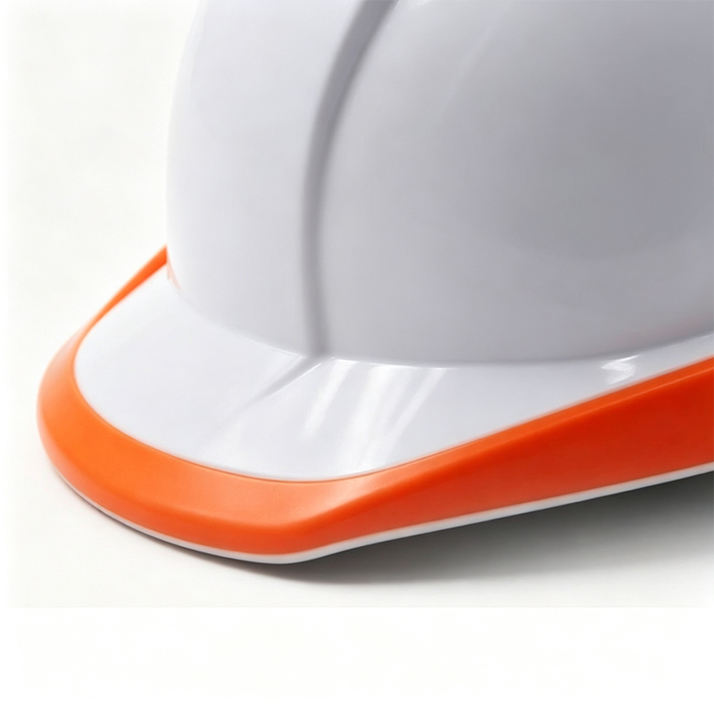 High-Visibility Fluorescent Industrial Safety Helmet
