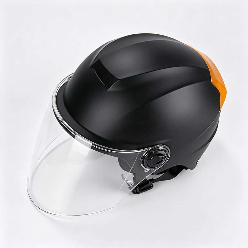 Utility Riding Helmet na may Integrated Eye Protection