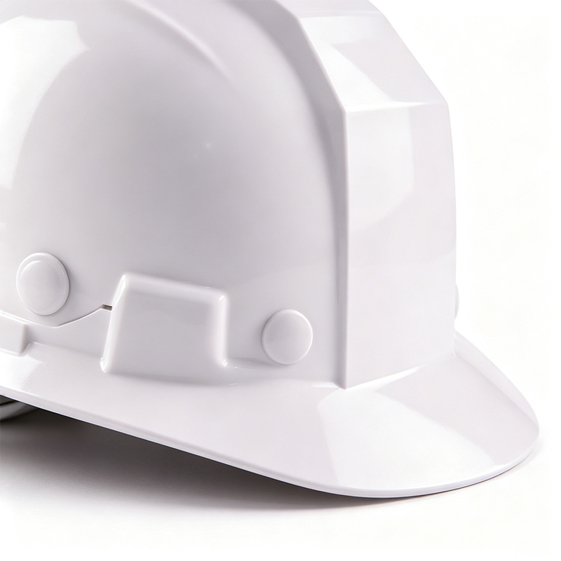 Heat-Resistant Non-Vented FRP Safety Helmet