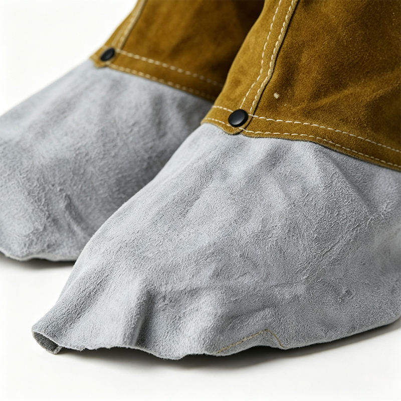 Cow Split Leather Welding Foot Cover