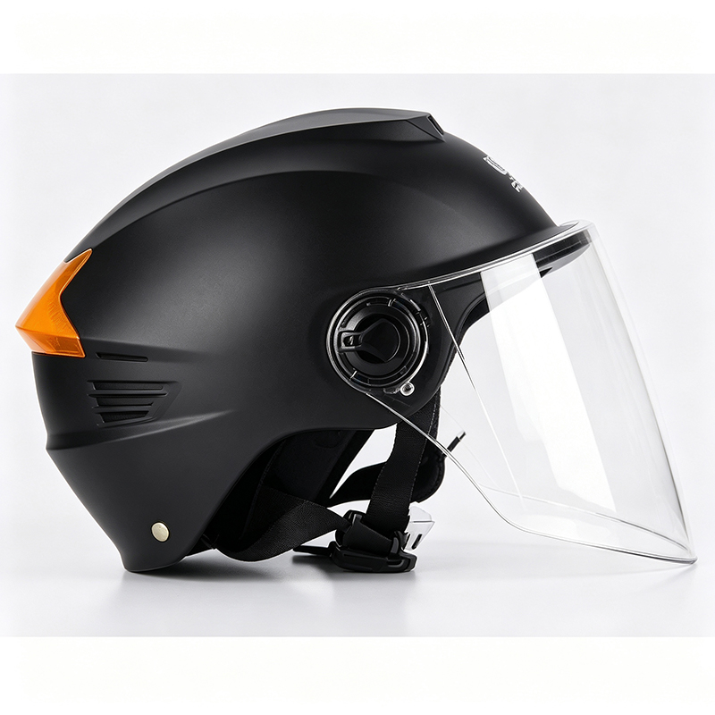 Utility Riding Helmet na may Integrated Eye Protection