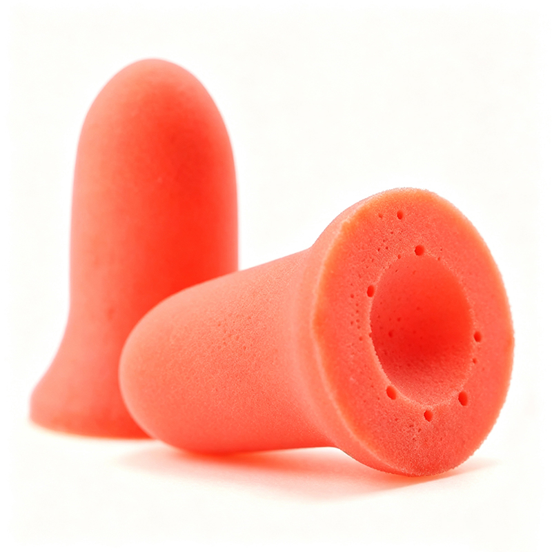 Ergonomic na Hugis ng Bell na PU Foam na Earplug