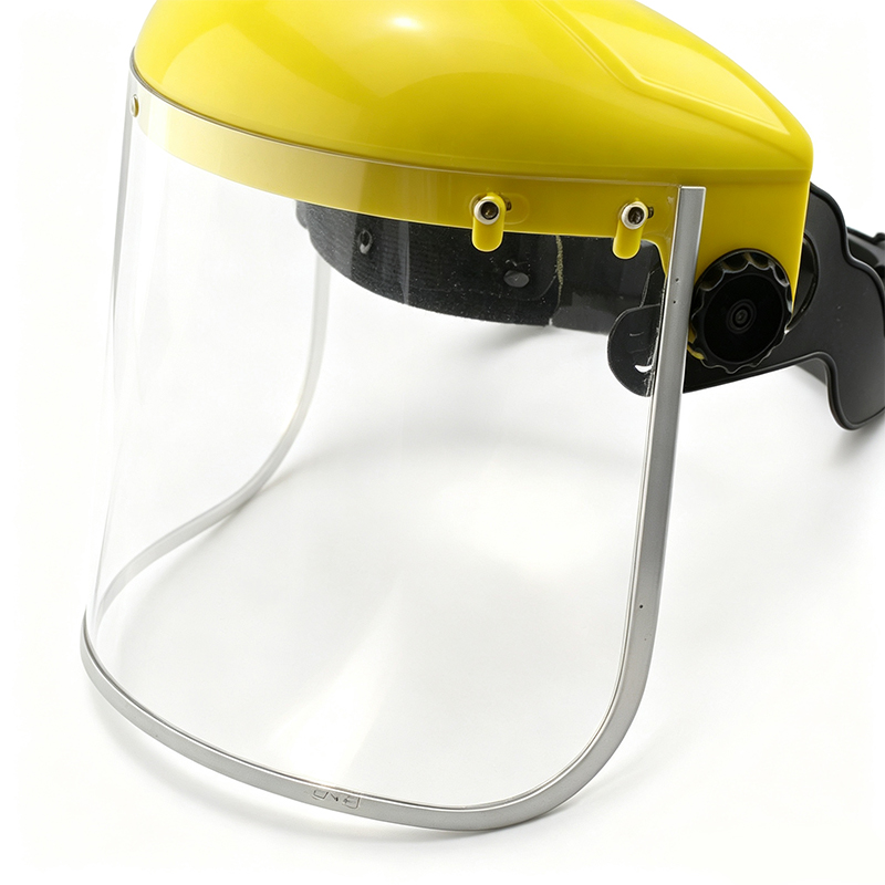 Aluminum-Bound Industrial Protection Face Shield