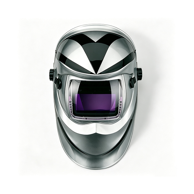 Solar Auto-Darkening Digital Welding Helmet na may Touch Screen Controls