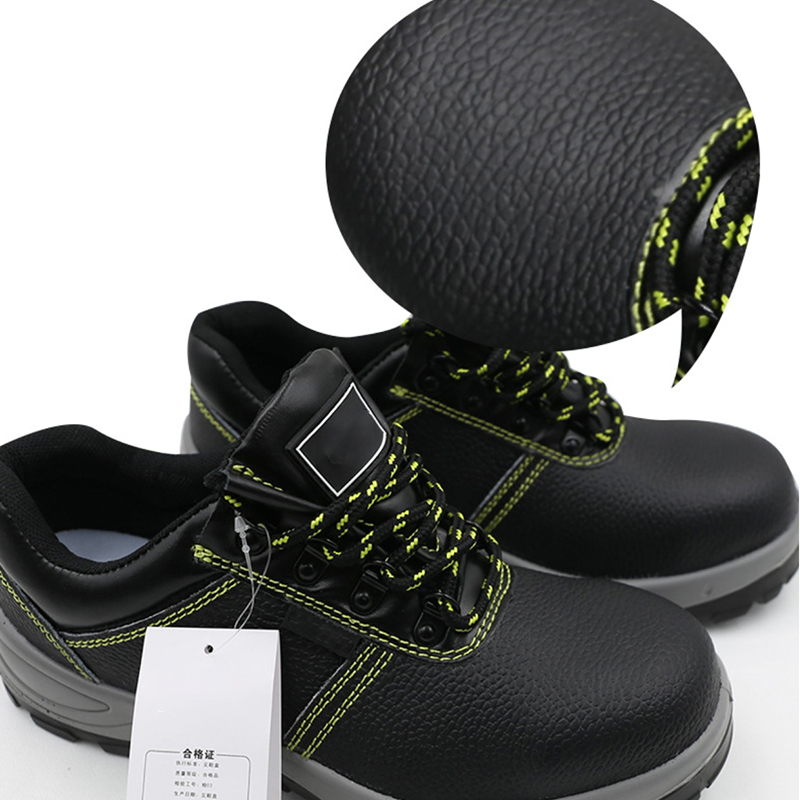 Anti-smashing at anti-puncture safety work shoes